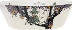 Tallerkener<Moomin Arabia 23cm serveringsskål Venner For Evigt 80