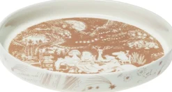 Skåle & Fade<Moomin Arabia 28cm tærtefad Festlige Øjeblikke