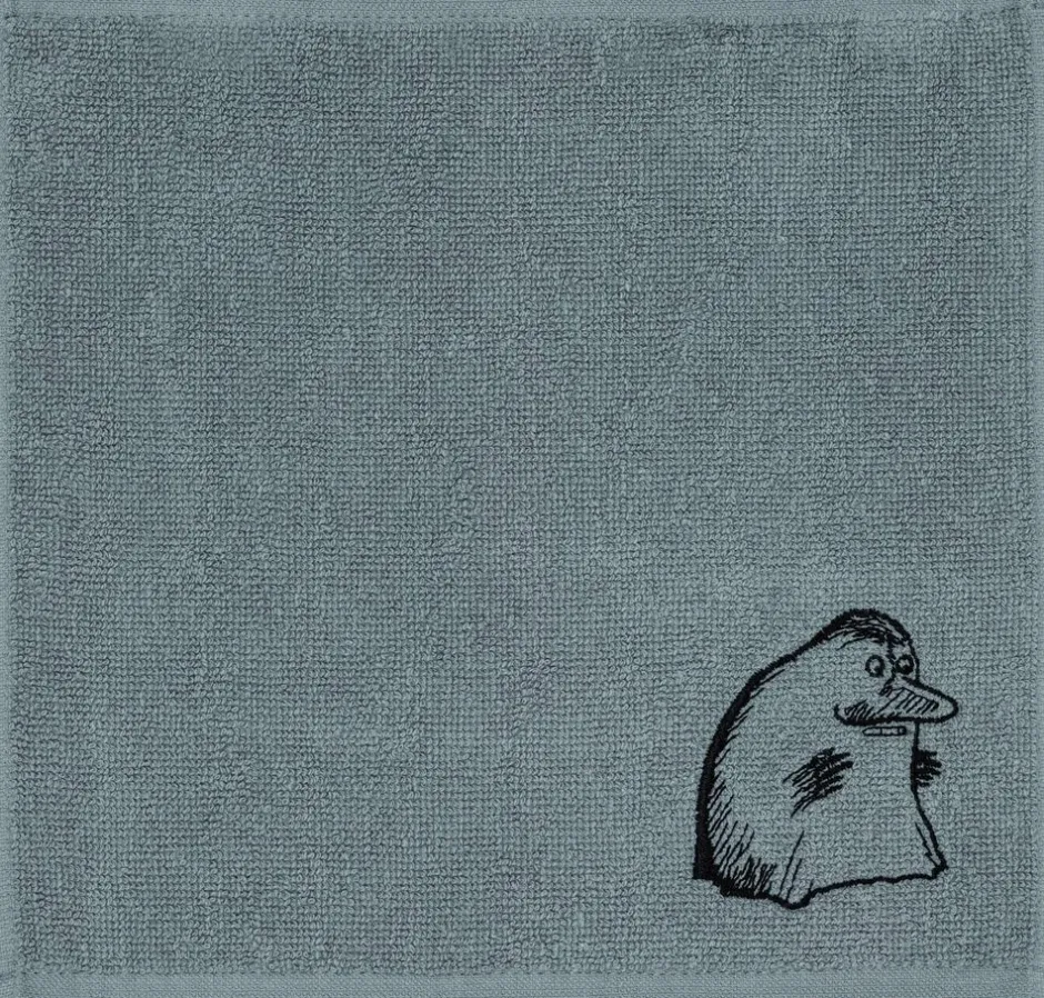 Håndklæder<Moomin Arabia håndklæde 25x25 Måren grå GOTS