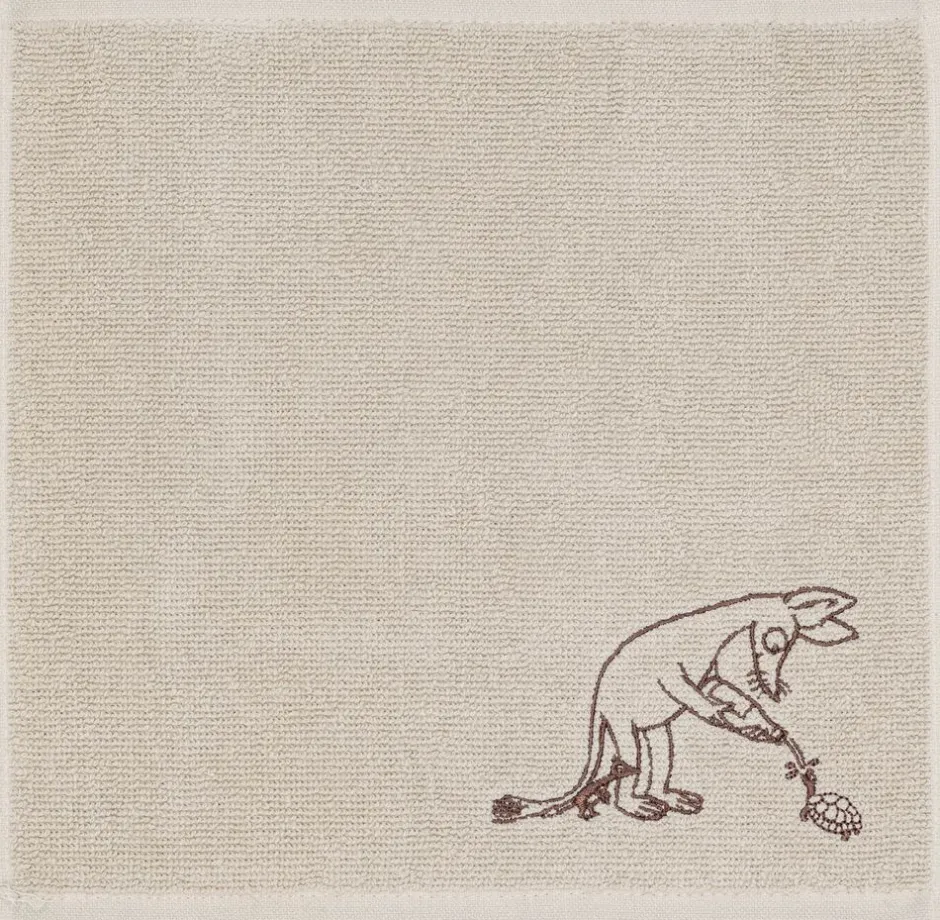 Håndklæder<Moomin Arabia håndklæde 25x25 Sniff GOTS