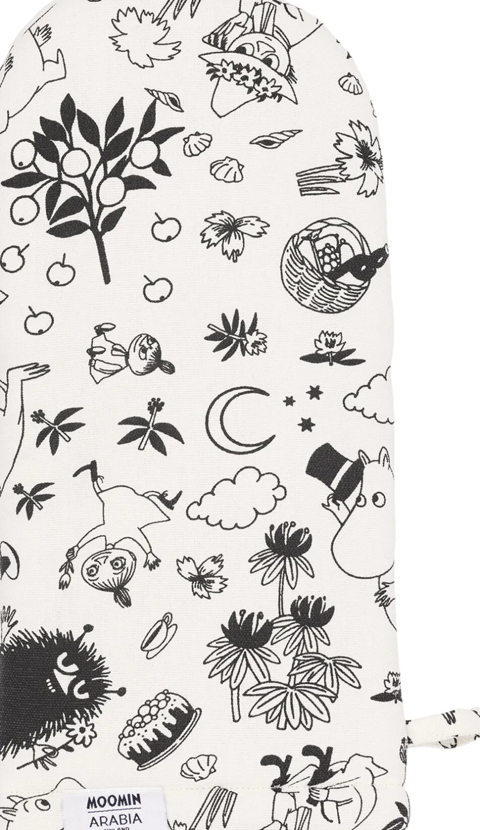Tekstiler Til Køkkenet<Moomin Arabia Ovnhandske Neutral