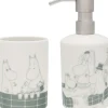 Badeværelsestilbehør<Moomin Arabia Sæbe dispenser & tandbørste holder sæt, Bad