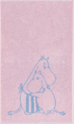 Håndklæder<Moomin Arabia 30x50cm håndklæde Familietid GOTS