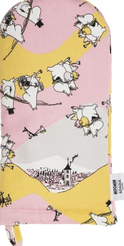 Tekstiler Til Køkkenet<Moomin Arabia 15x34cm ovnhandske Familietid