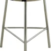 Møbler<Nordal MORICE stool, low - black/ivory