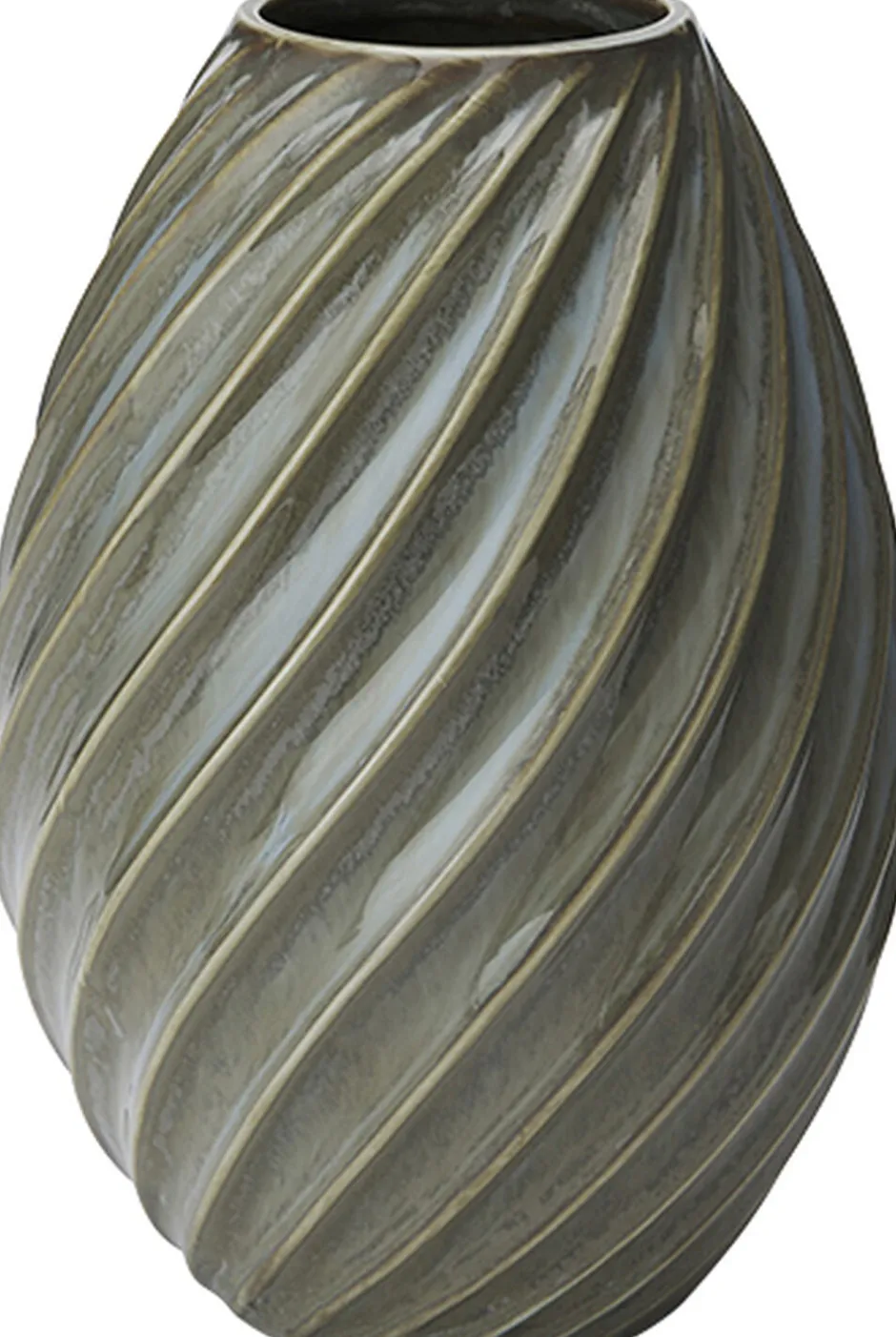 Vaser & Urtepotteskjulere<Morsø River vase 16 cm gråblå