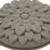 Bageartikler<Blomsterberg Mousseform Dahlia Dia. 20 x 3,8 cm Latte Silikone