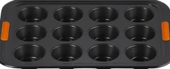 Bageartikler<Le Creuset Muffinform 12 stk.