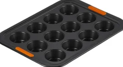 Bageartikler<Le Creuset Muffinform 12 stk.