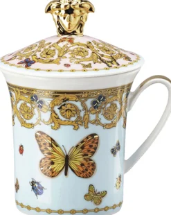 Kopper & Krus<Versace Mug with lid/30years, Le jardin de