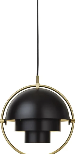 Pendler<Gubi Muli-Lite Pendant, Small Brass base