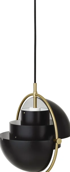 Pendler<Gubi Muli-Lite Pendant, Small Brass base