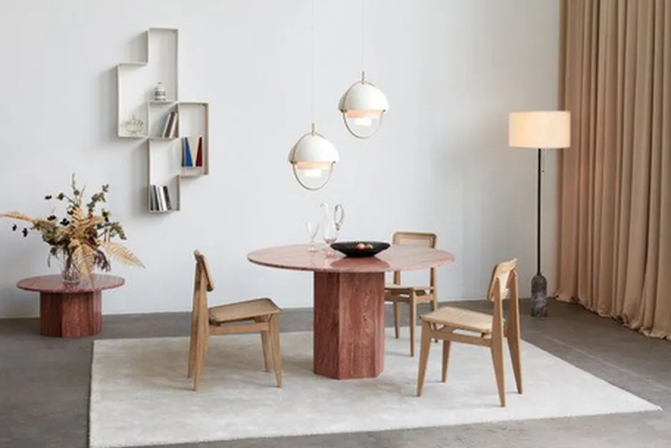 Pendler<Gubi Muli-Lite Pendant, Small Matt semi white
