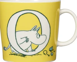 Kopper & Krus<Moomin Arabia Mumi 40 cl krus ABC O