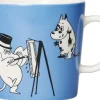 Kopper & Krus<Moomin Arabia Mumi 40 cl krus, Blå