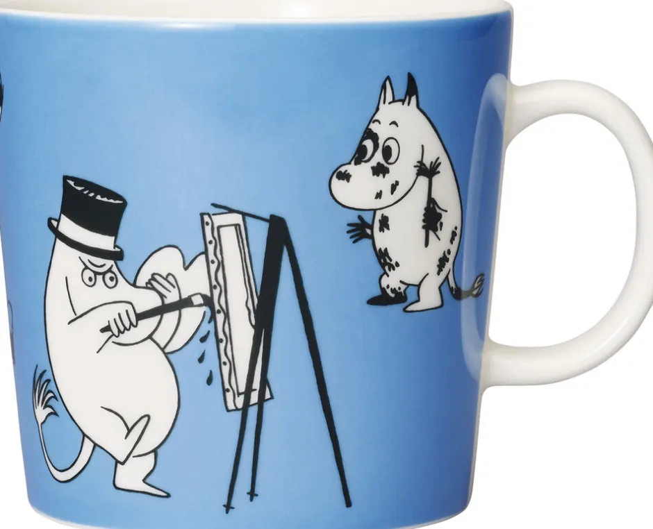 Kopper & Krus<Moomin Arabia Mumi 40 cl krus, Blå