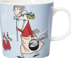 Kopper & Krus<Moomin Arabia Mumi 30 cl krus Filifjonk grå