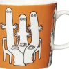 Kopper & Krus<Moomin Arabia Mumi 30 cl. krus hattifnatter