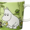 Kopper & Krus<Moomin Arabia MUMI 30CL KRUS MUMITROLD GRÆSGRØN