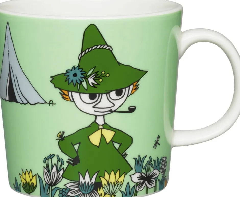 Kopper & Krus<Moomin Arabia Mumi 30cl krus Mumrikk grøn