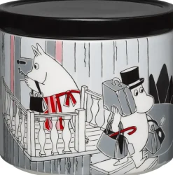 Opbevaring<Moomin Arabia Mumi flytter 70cl krukke