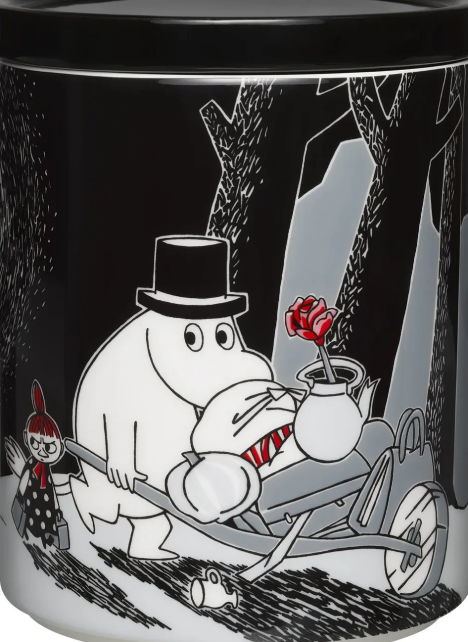 Opbevaring<Moomin Arabia Mumi flytter 1,2l krukke
