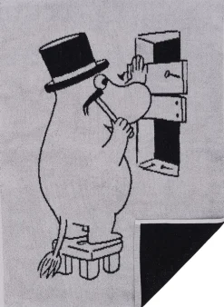 Håndklæder<Moomin Arabia Mumi håndklæde, mumifar, Grå