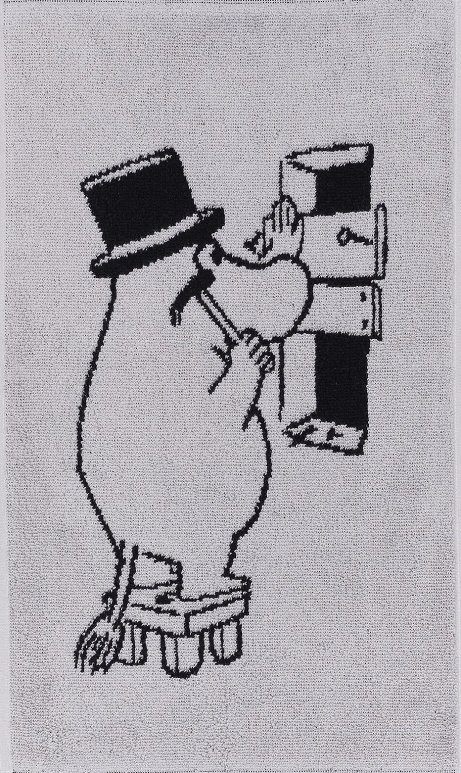Håndklæder<Moomin Arabia Mumi håndklæde, mumifar, Grå