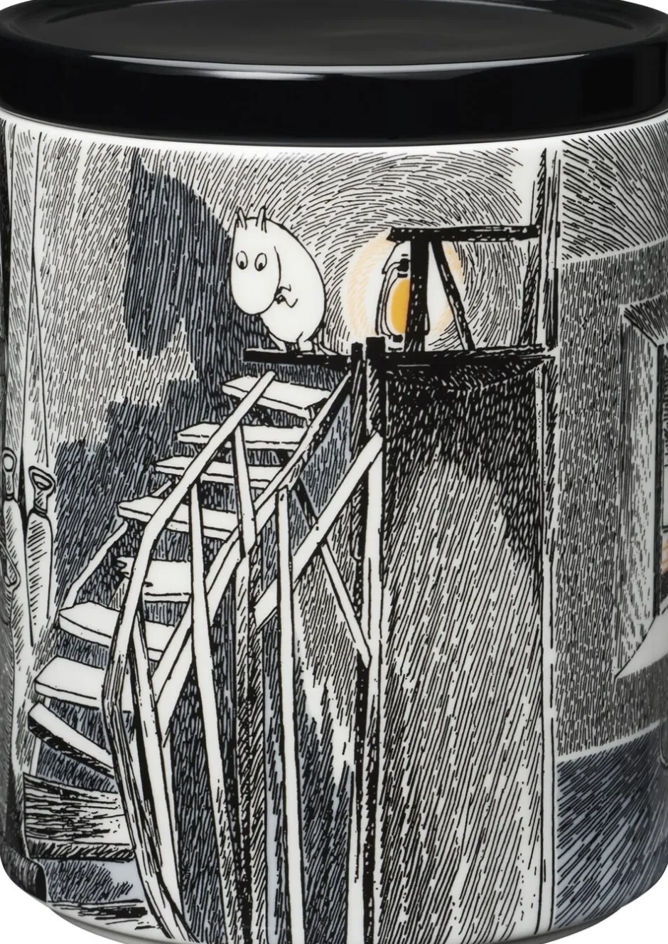 Opbevaring<Moomin Arabia MUMI KRUKKE 1,2L TRO MOD SIN OPRINDELSE