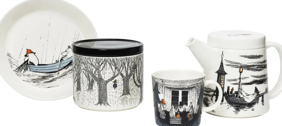 Kopper & Krus<Moomin Arabia MUMI KRUS 0,3L TRO MOD SIN OPRINDELSE
