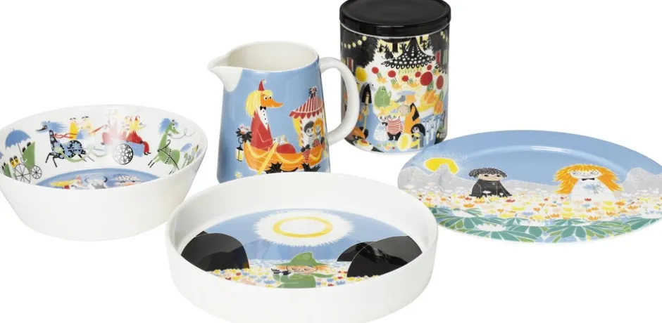 Karafler & Kander<Moomin Arabia MUMI VENSKAB 1L KANDE