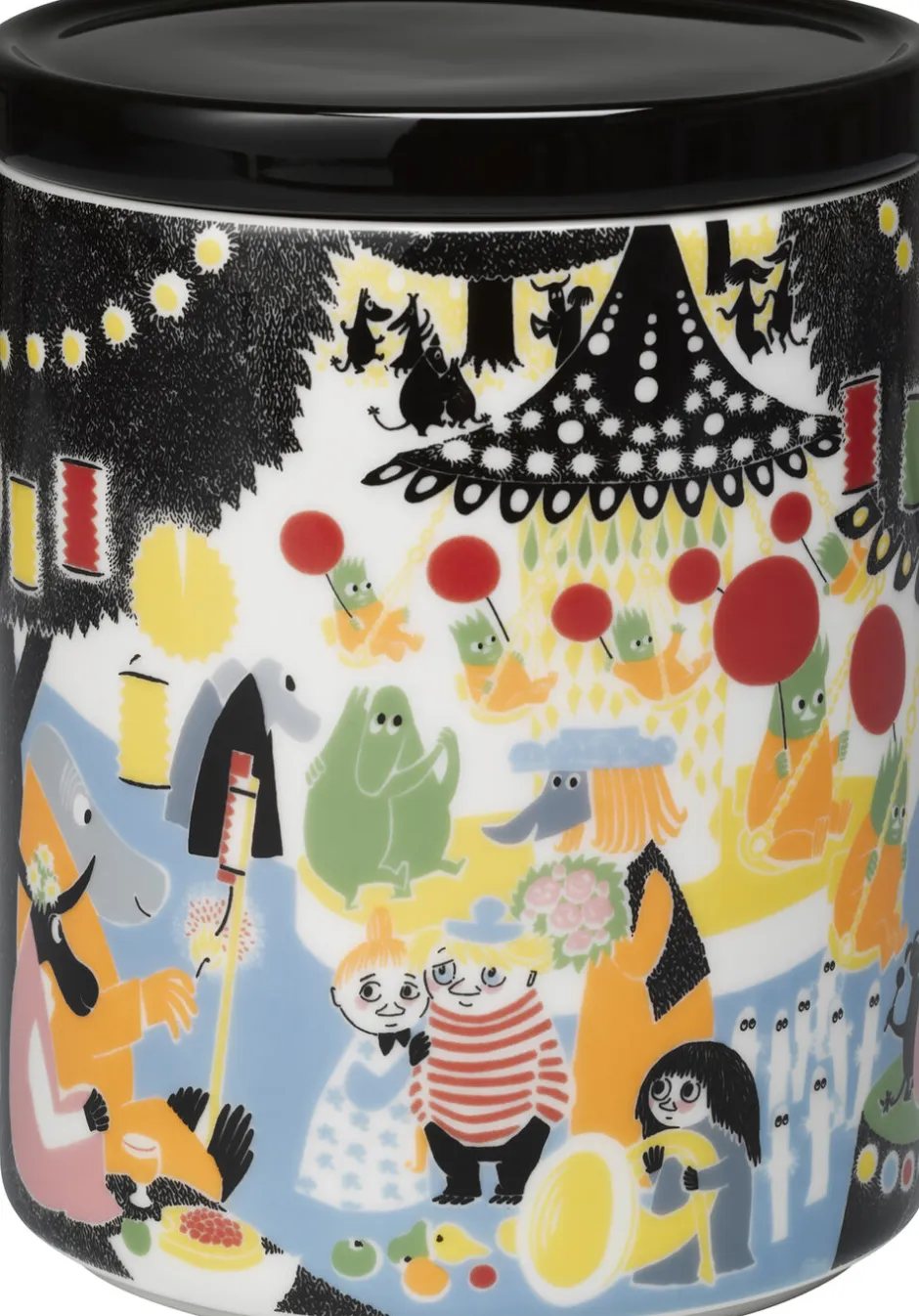 Opbevaring<Moomin Arabia MUMI VENSKAB 1,2L KRUKKE