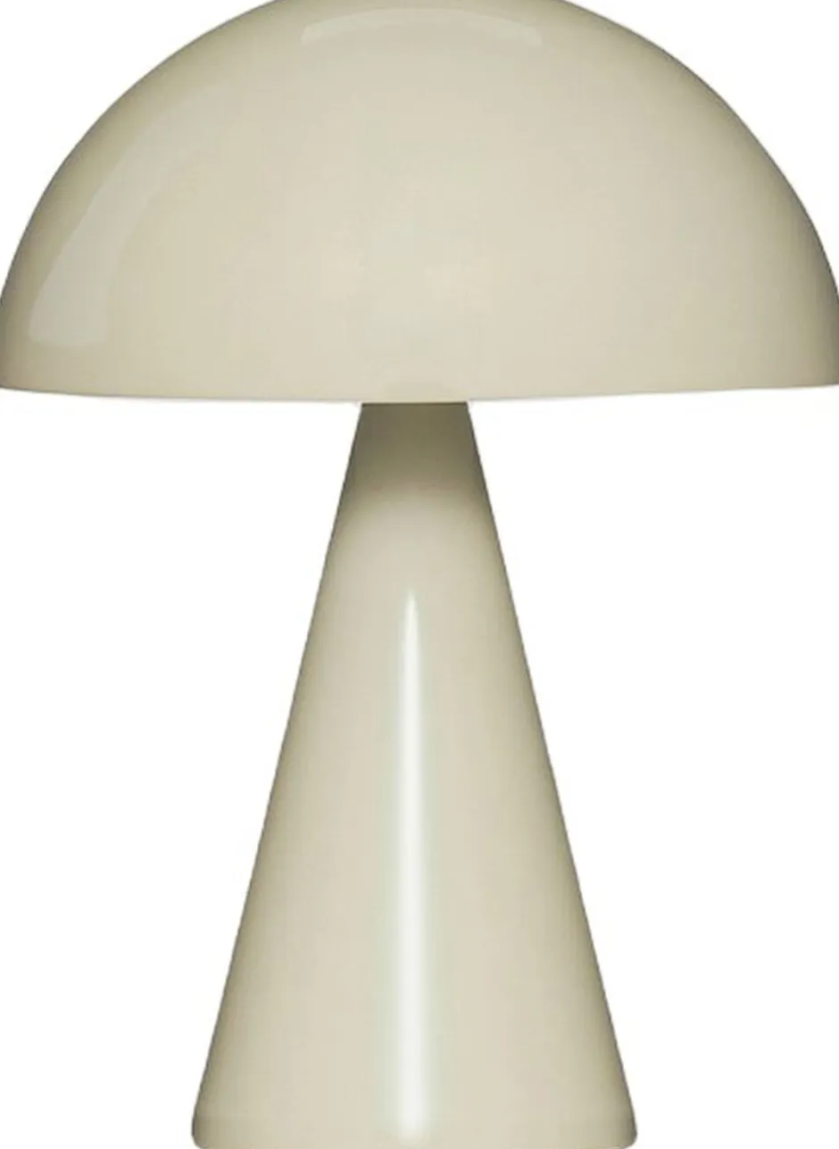 Trådløse Lamper<Hübsch Mush Portable Lamp Light Sand