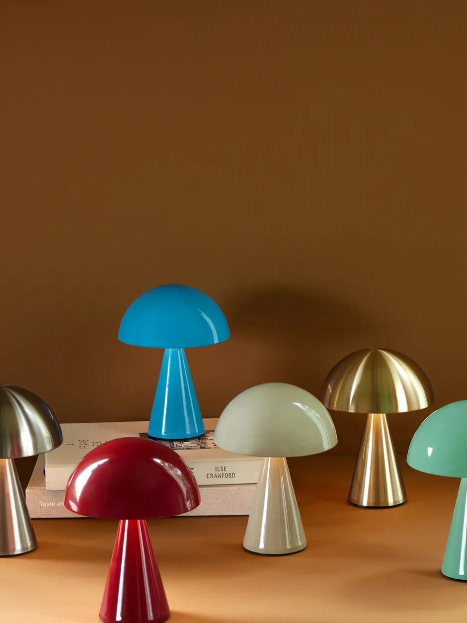 Trådløse Lamper<Hübsch Mush Portable Lamp Light Sand