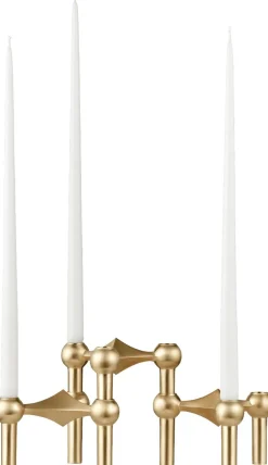 Lys & Lysestager<STOFF Nagel Nagel candle holder - brushed brass