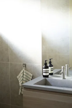 Håndklæder<Bongusta Naram Pure white & grass