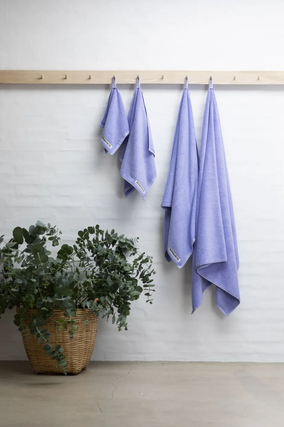 Håndklæder<Bongusta Naram Hand Towels Lavender blue