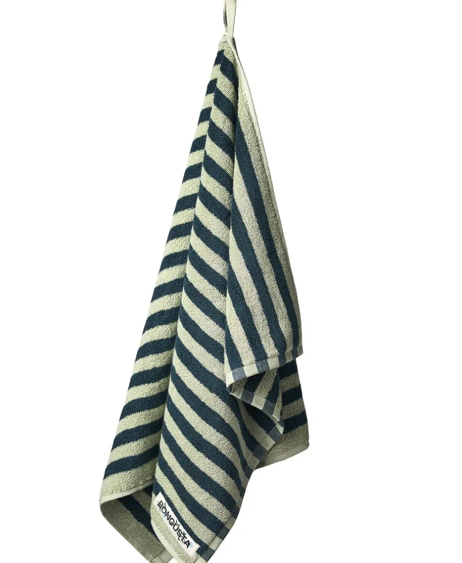 Håndklæder<Bongusta Naram Wash Cloth Sea foam & deep teal