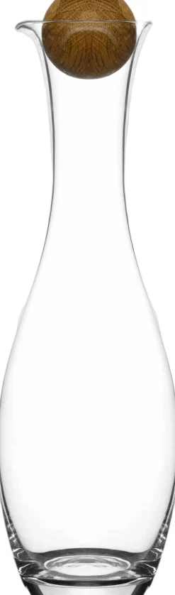 Karafler & Kander<Sagaform Nature carafe/bottle with oak stopper