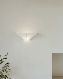 Lampeskærme<New Works Nebra Wall Lamp, Ø270-400, White