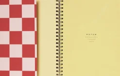 Kontorartikler<Notem NELA notebook - Medium, Orange check
