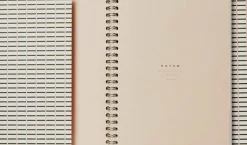Bøger|Kontorartikler<Notem NELA Wirebound Spiral Notebook - Medium, grøn
