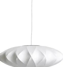 Pendler<Hay Nelson Saucer Crisscross Bubble Pendant White