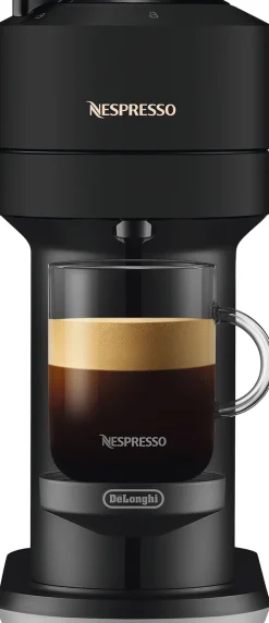 Kaffe & Te<Nespresso Vertuo Next kaffemaskine fra De'Longhi®, Matt Blac