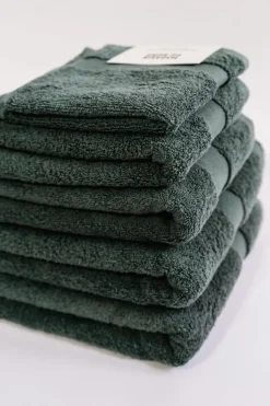 Håndklæder<Magasin du Nord Collection New frotté balsam green håndklæde Gr&oslash;n