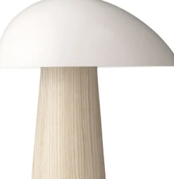 Trådløse Lamper<Fritz Hansen Night Owl Table Lamp Smokey white/ash