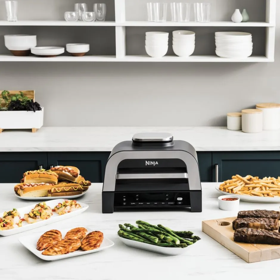 Køkkenmaskiner<Ninja Foodi DG551EU Max Grill & Air Fryer