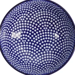 Skåle & Fade<Tokyo Design Studio Nippon Blue Dish 9. 5x3 Dot