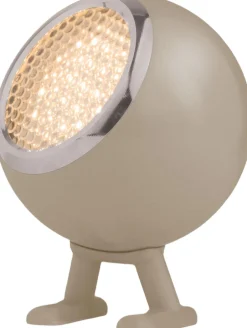 Bordlamper|Trådløse Lamper<Mr. Wattson Norbitt, LED lamp, Rechargeable, In/Outdoor, Mushroom Brown