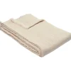 Sengetæpper<Magasin du Nord Collection Nordic throw 130x200cm white sand